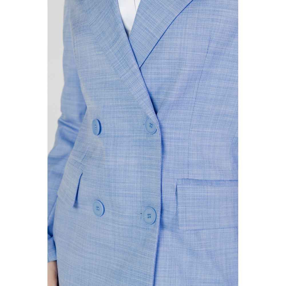 Blue Viscose Blazer