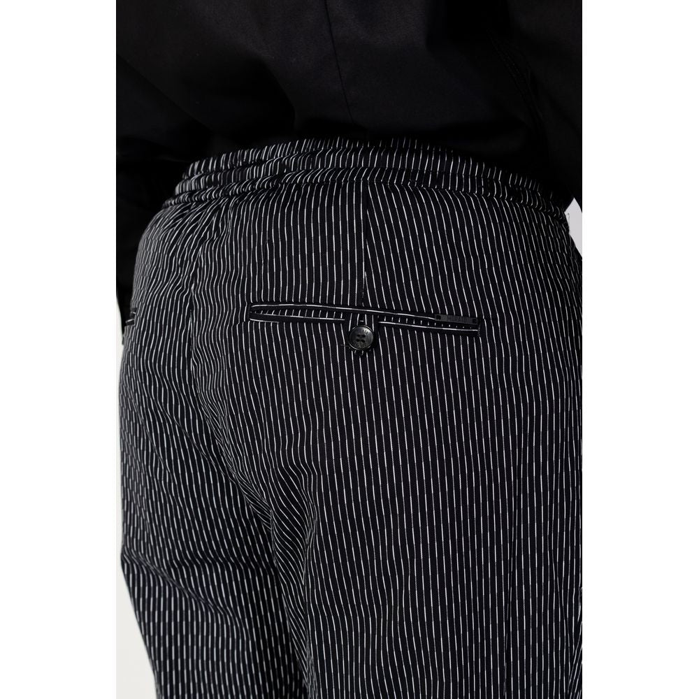 Black Cotton Pant
