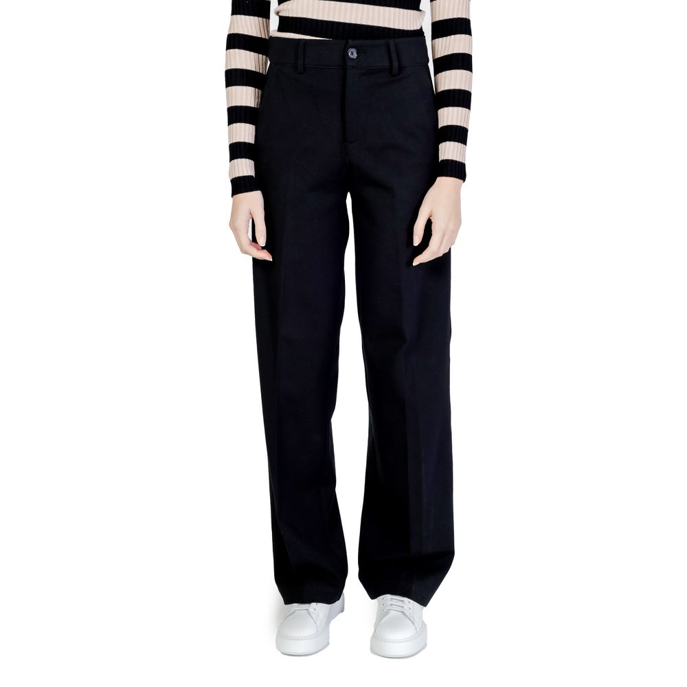 Black Viscose Pant