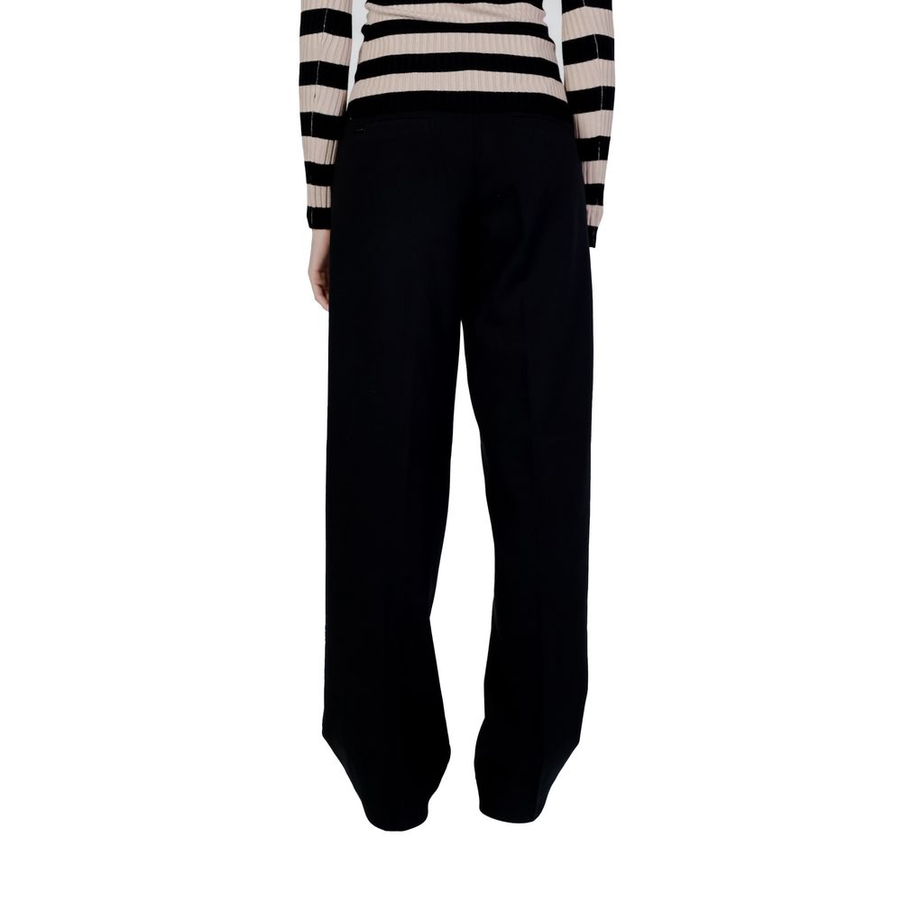 Black Viscose Pant
