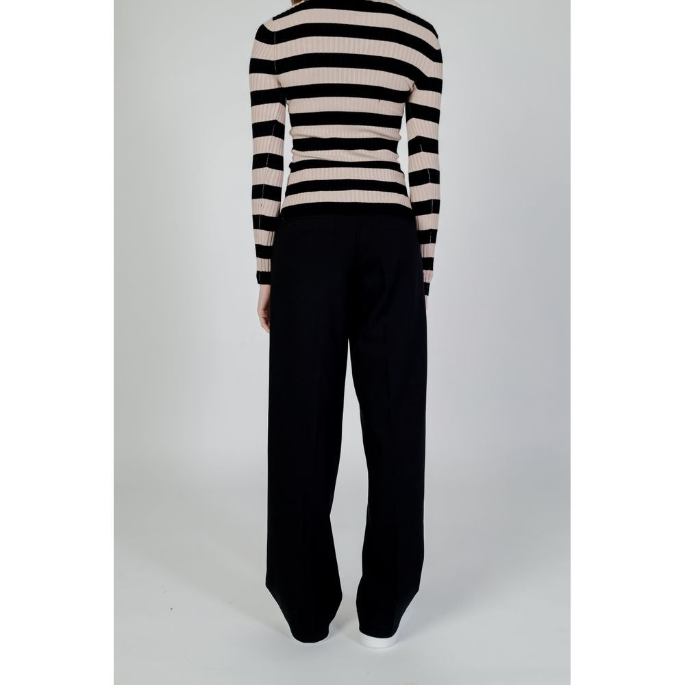 Black Viscose Pant