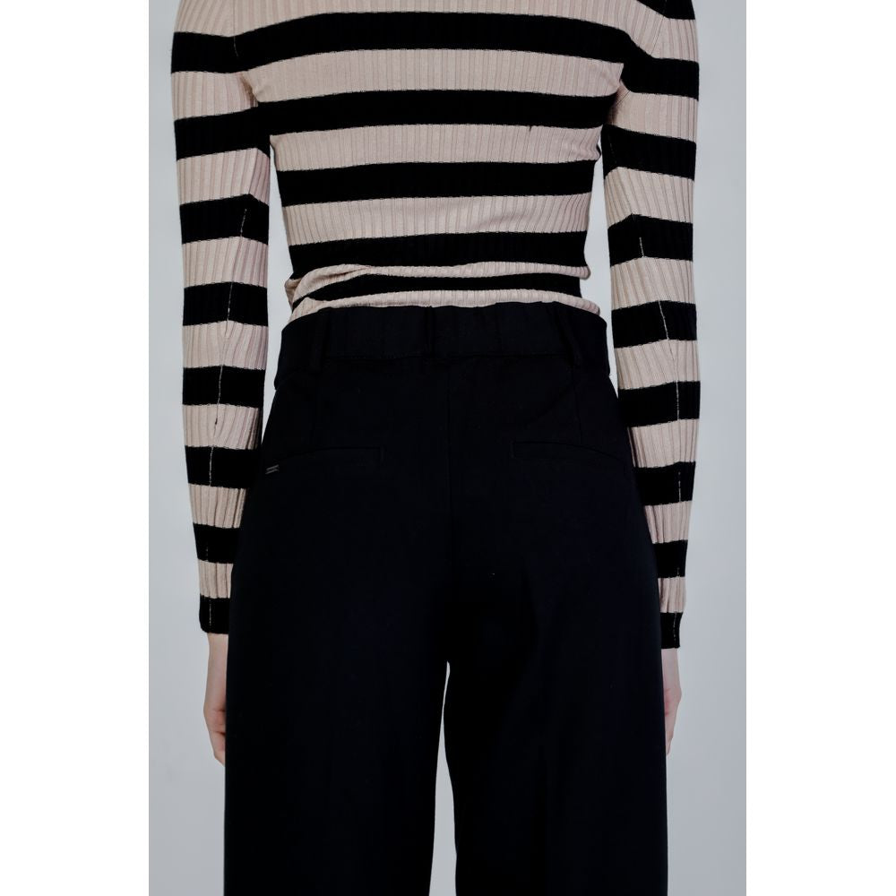 Black Viscose Pant