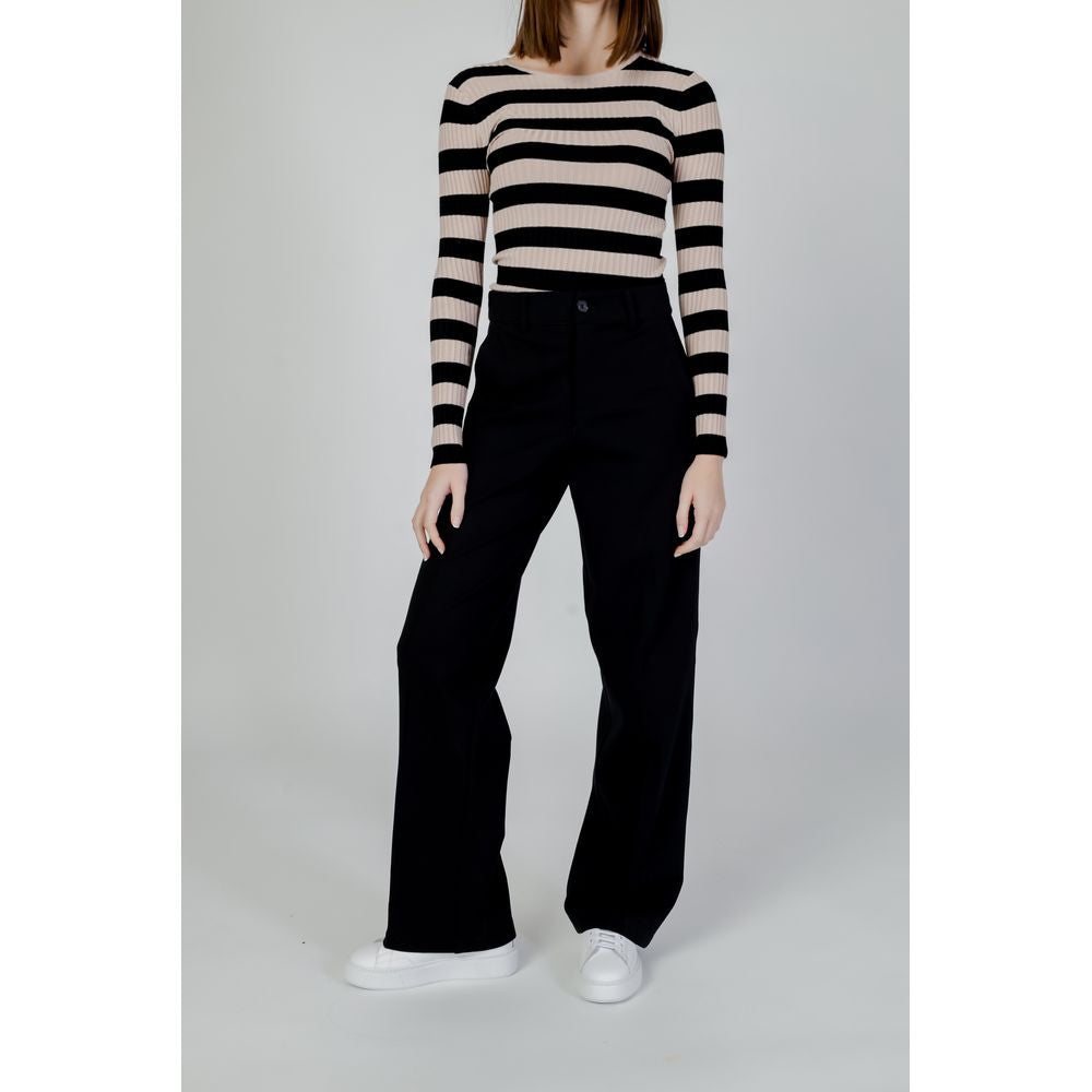 Black Viscose Pant