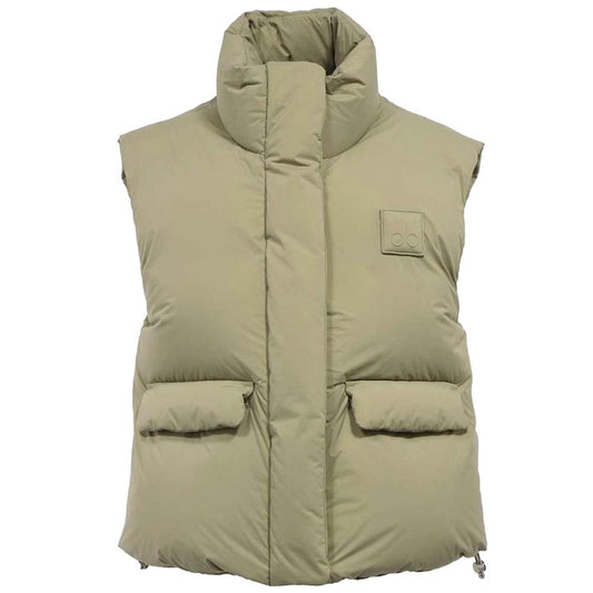 Green Nylon Women Vest