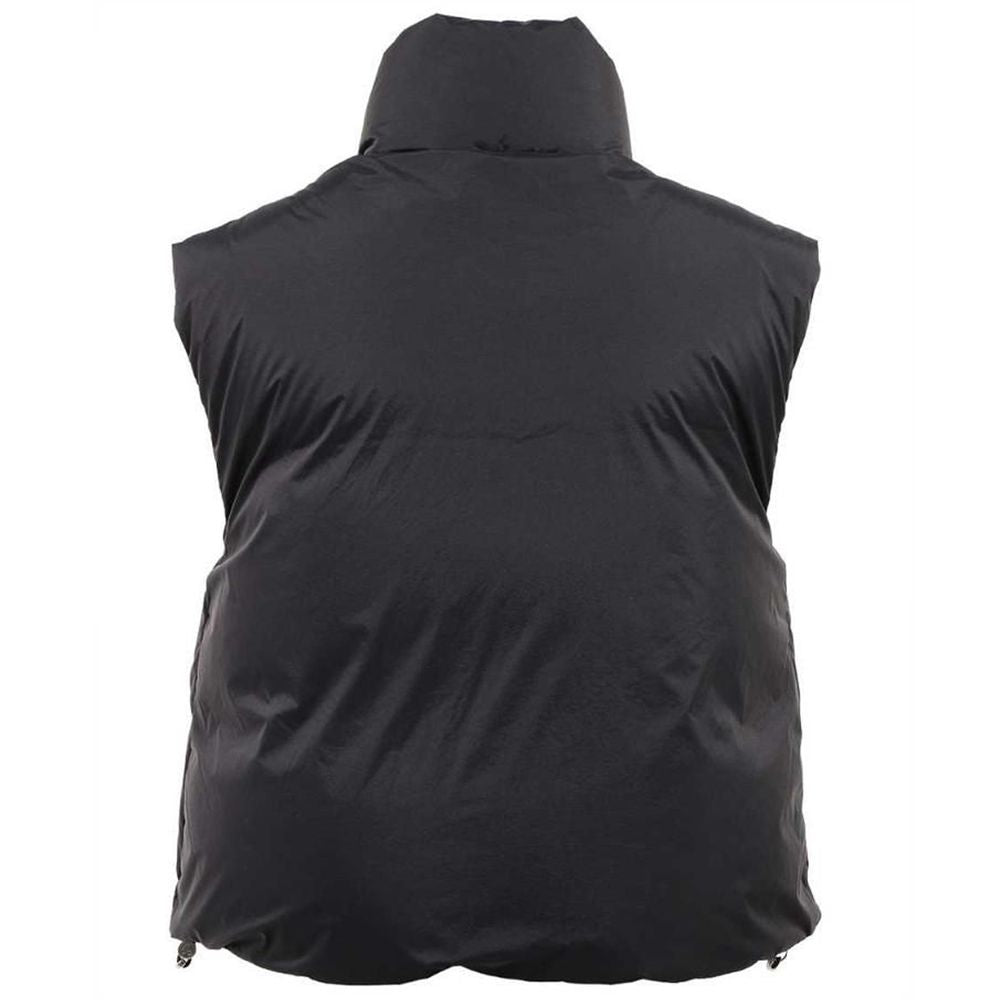 Black Nylon Women Vest