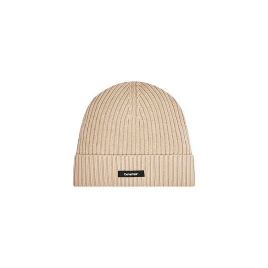 Beige Organic Cotton Cap (Baseball Hat)