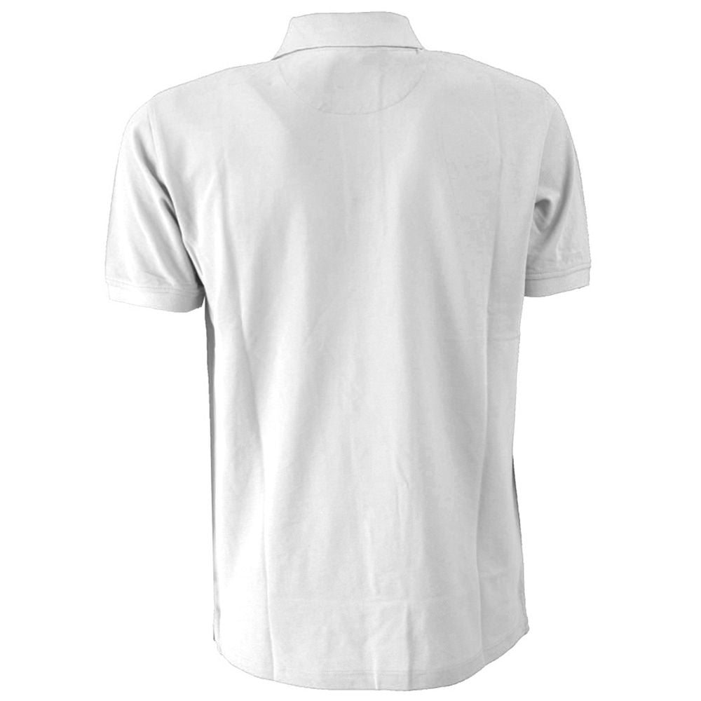 White Cotton Men's Polo Shirt