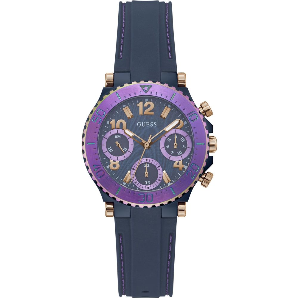 Blue Synthetic Dress Watch