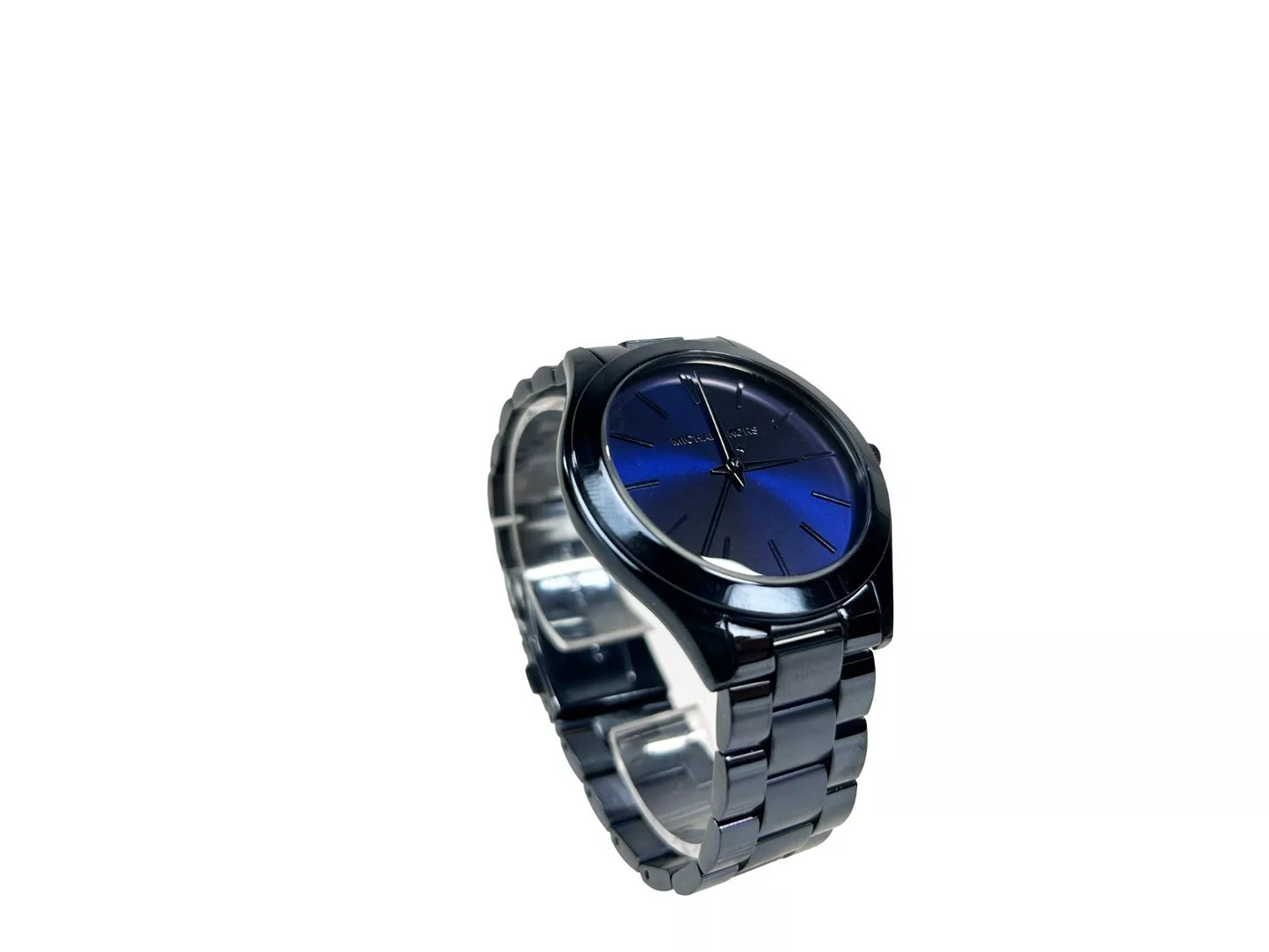Slim Runway Stainless Steel Watch MK3419 Blue