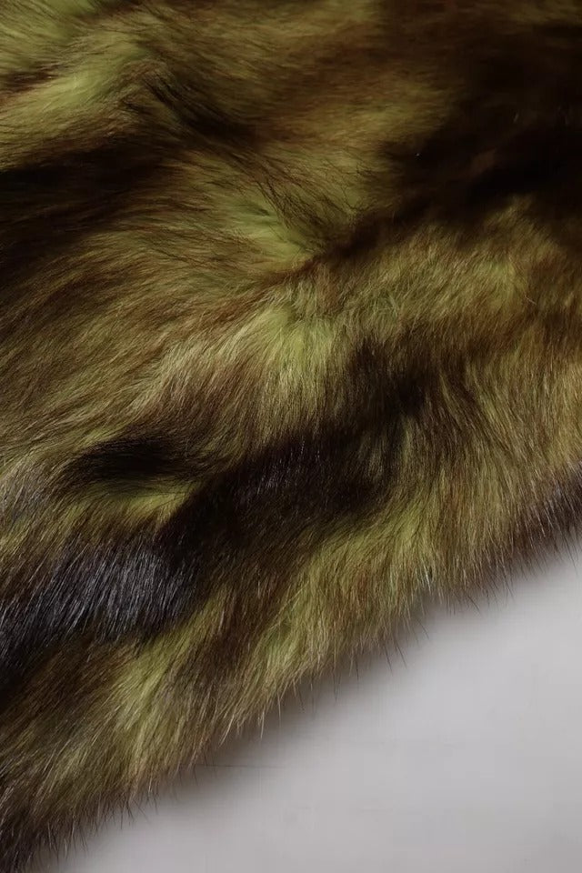 Multicolor Fur Shawl Neck Wrap Cover Collar Scarf