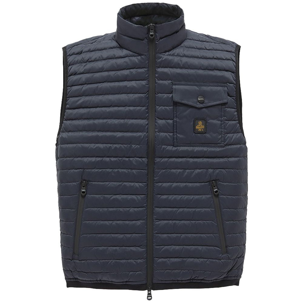 Blue Nylon Vest