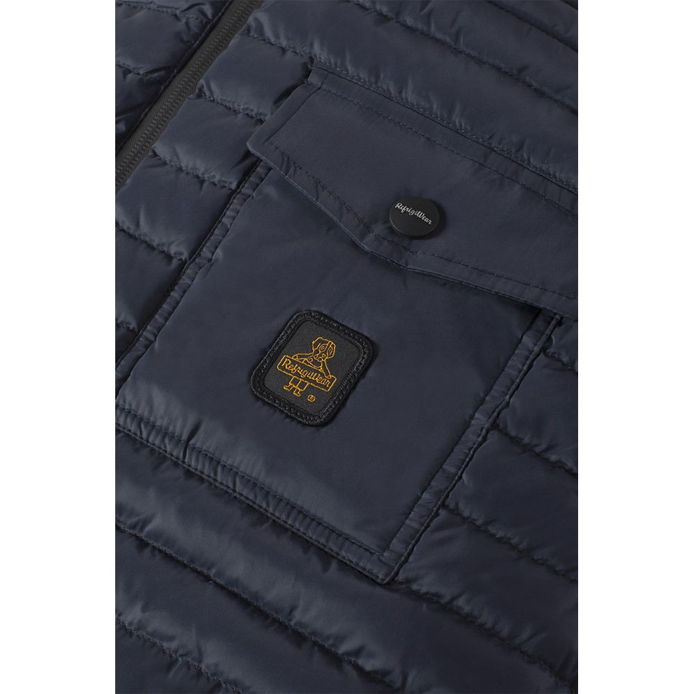 Blue Nylon Vest