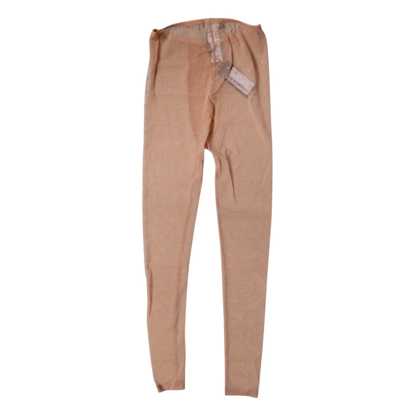 Nude Beige Logo Lace Lingerie Pants Underwear