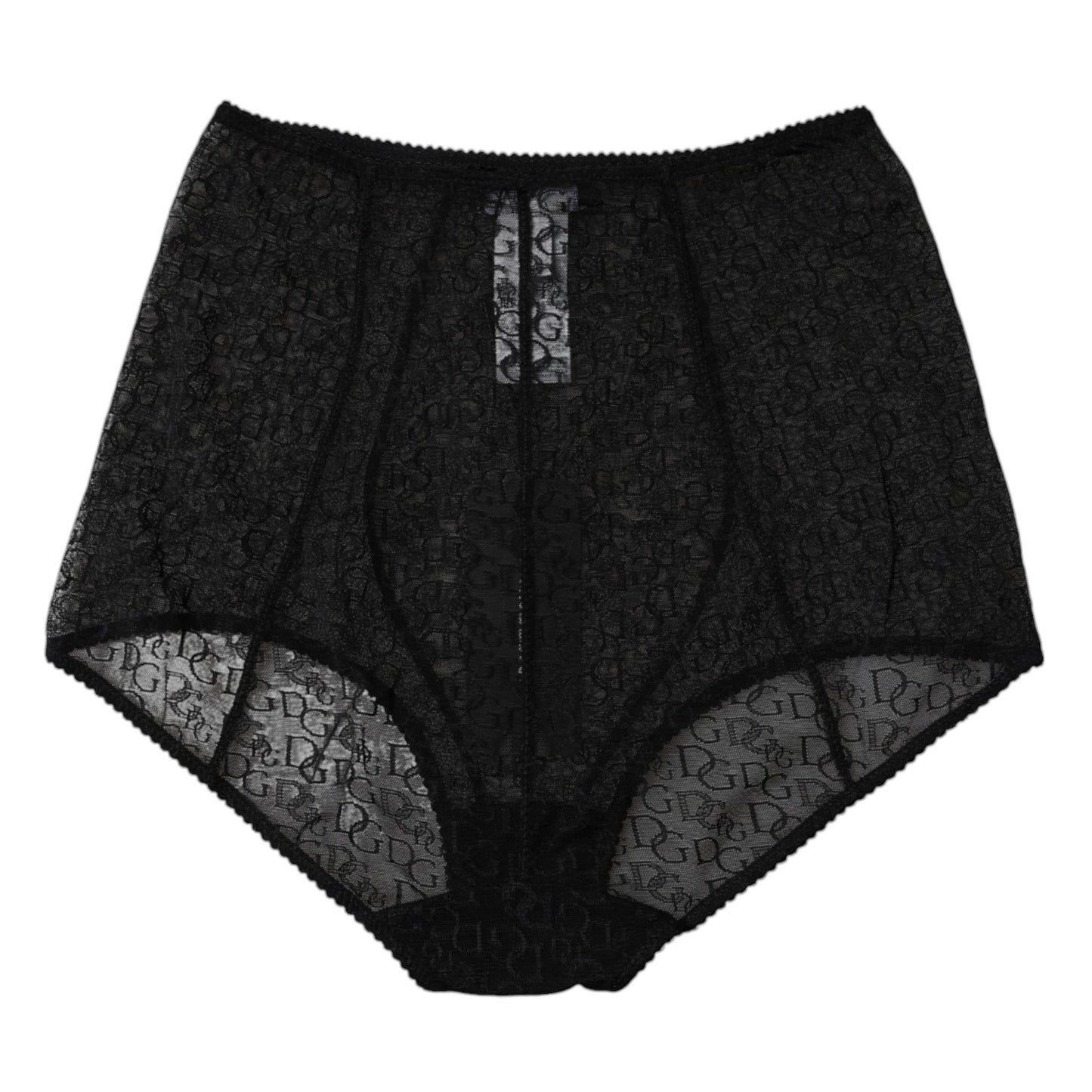 Black Logo Girdle High Waist Panty Underwear