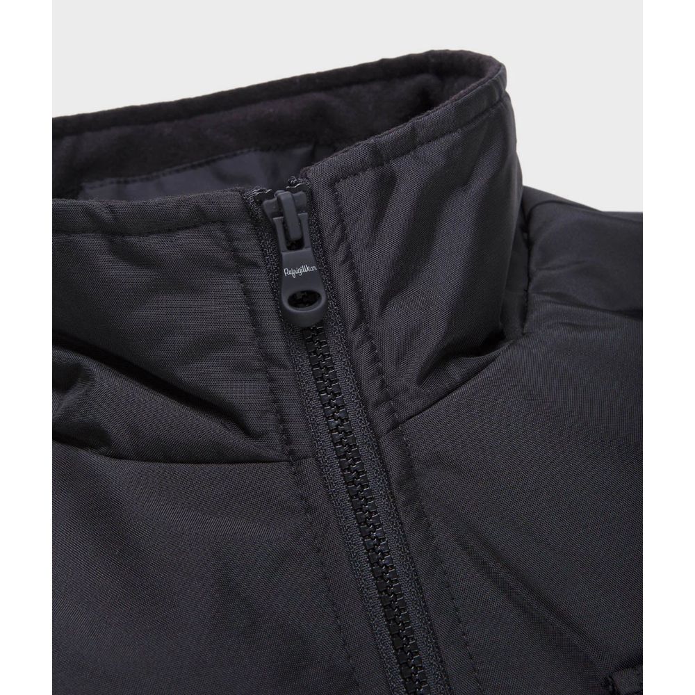 Black Nylon Men's Jacket