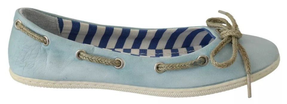 Minnesota Blue Stripe Flat Slip-On Shoes