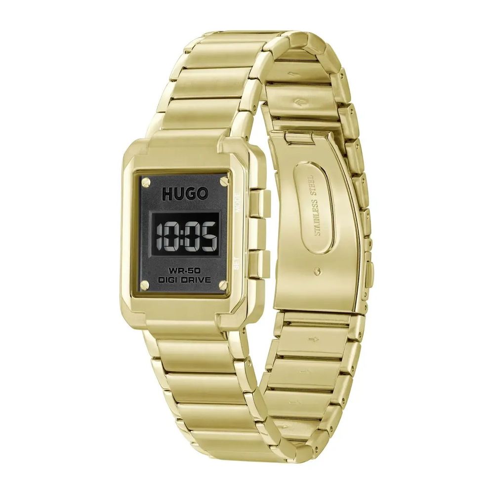 Gold Stainless Steel Watch