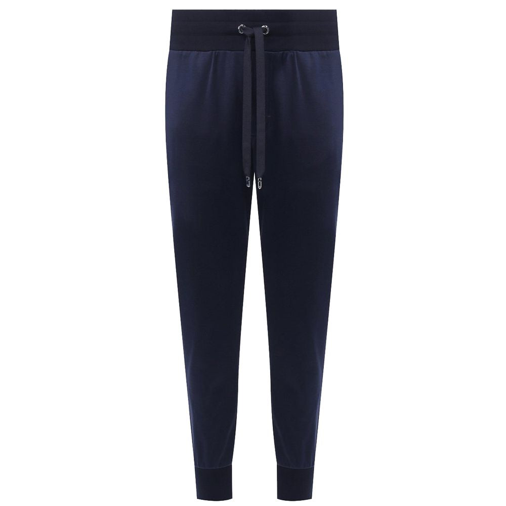 Blue Silk Jeans & Pant