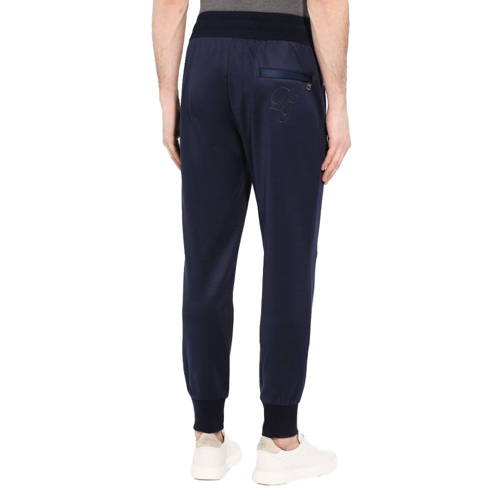 Blue Silk Jeans & Pant