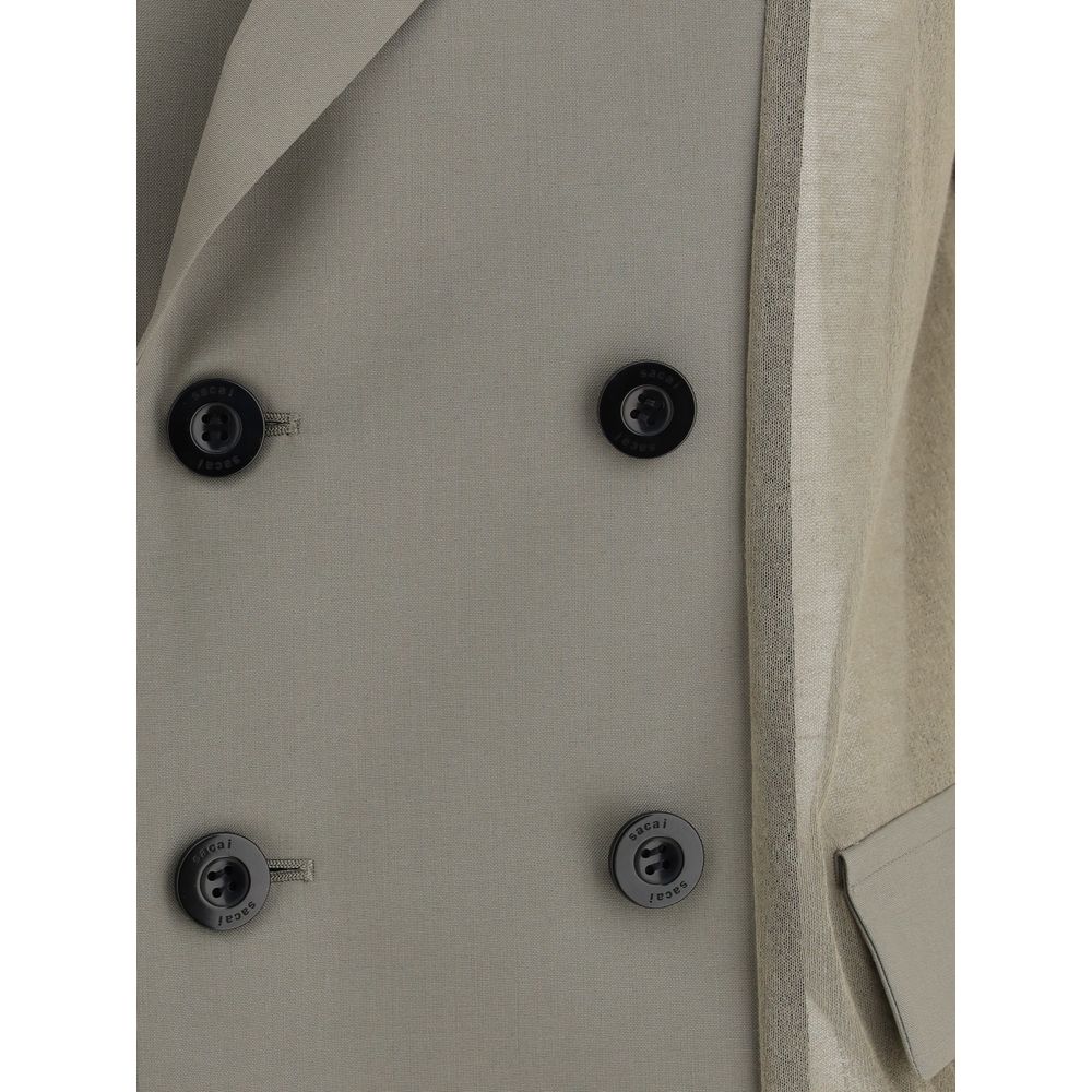 Semi-transparent Blazer Jacket