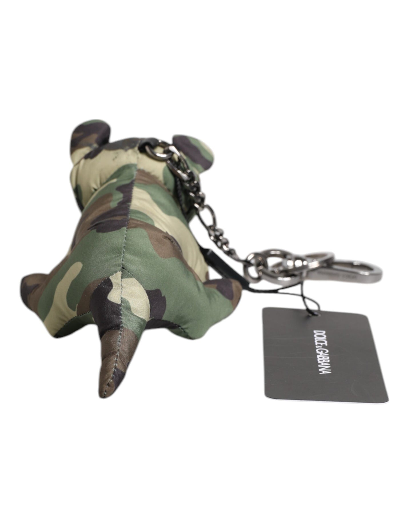 Multicolor Camouflage Animal Silhouette Keychain Keyring