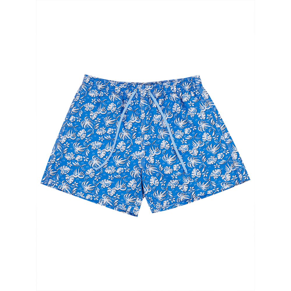 Multicolor Polyester Swim Shorts