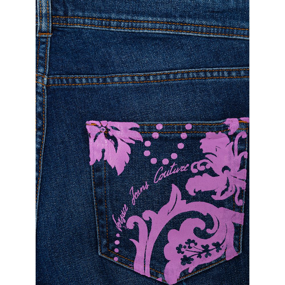 Blue Cotton Jeans Denim