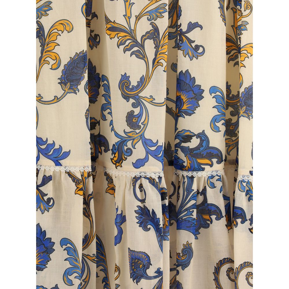 Paisley printed Long Skirt