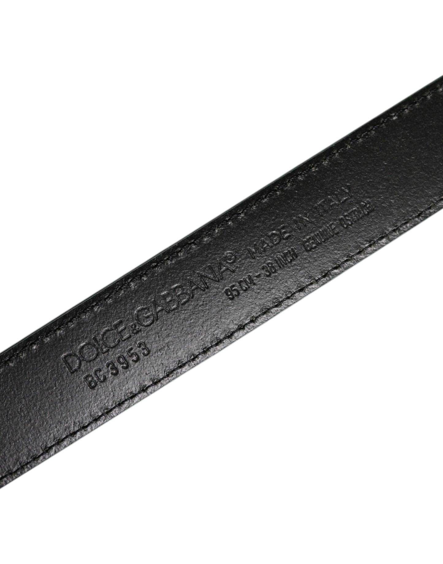 Green Ostrich Leather Silver Metal Buckle Belt