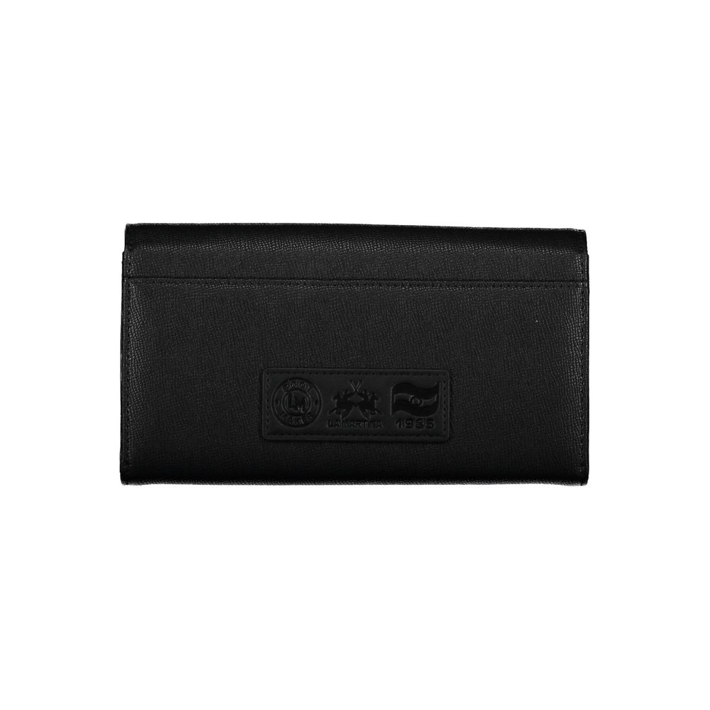 Black Polyethylene Women Wallet
