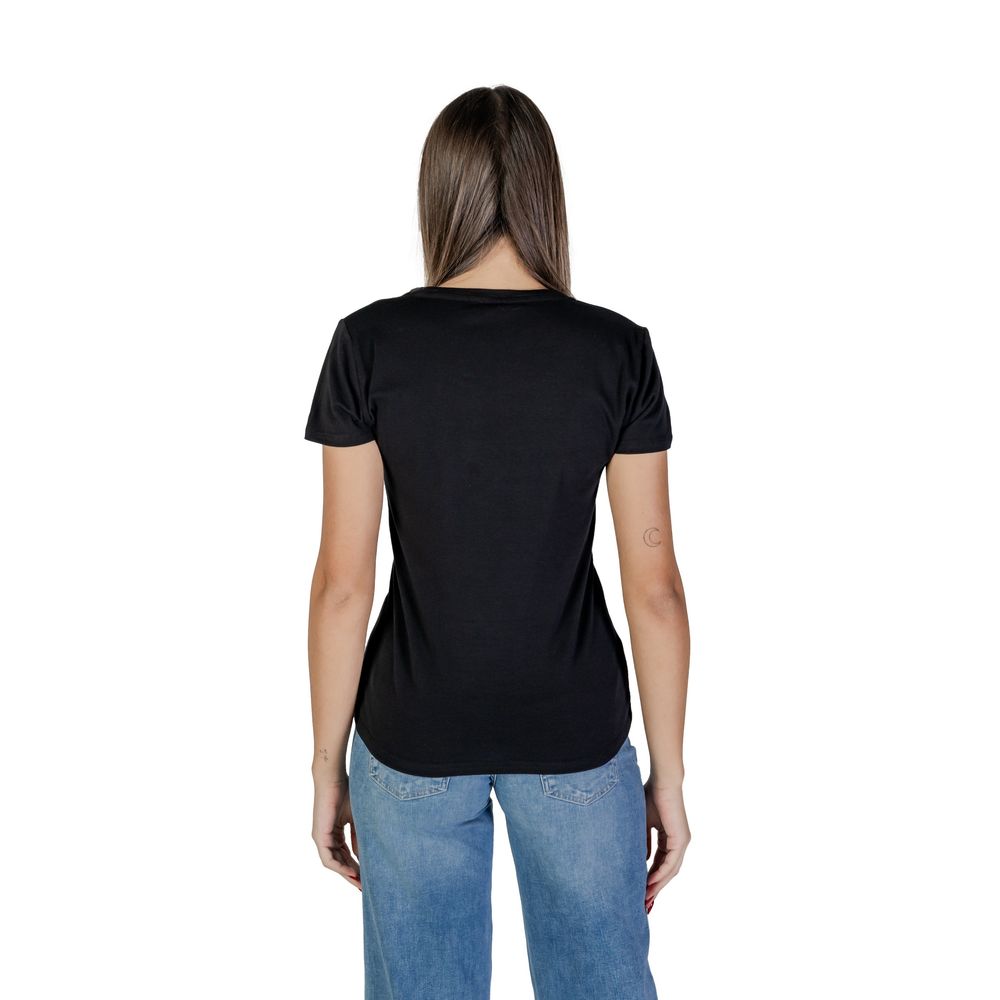 Black Cotton T-Shirt
