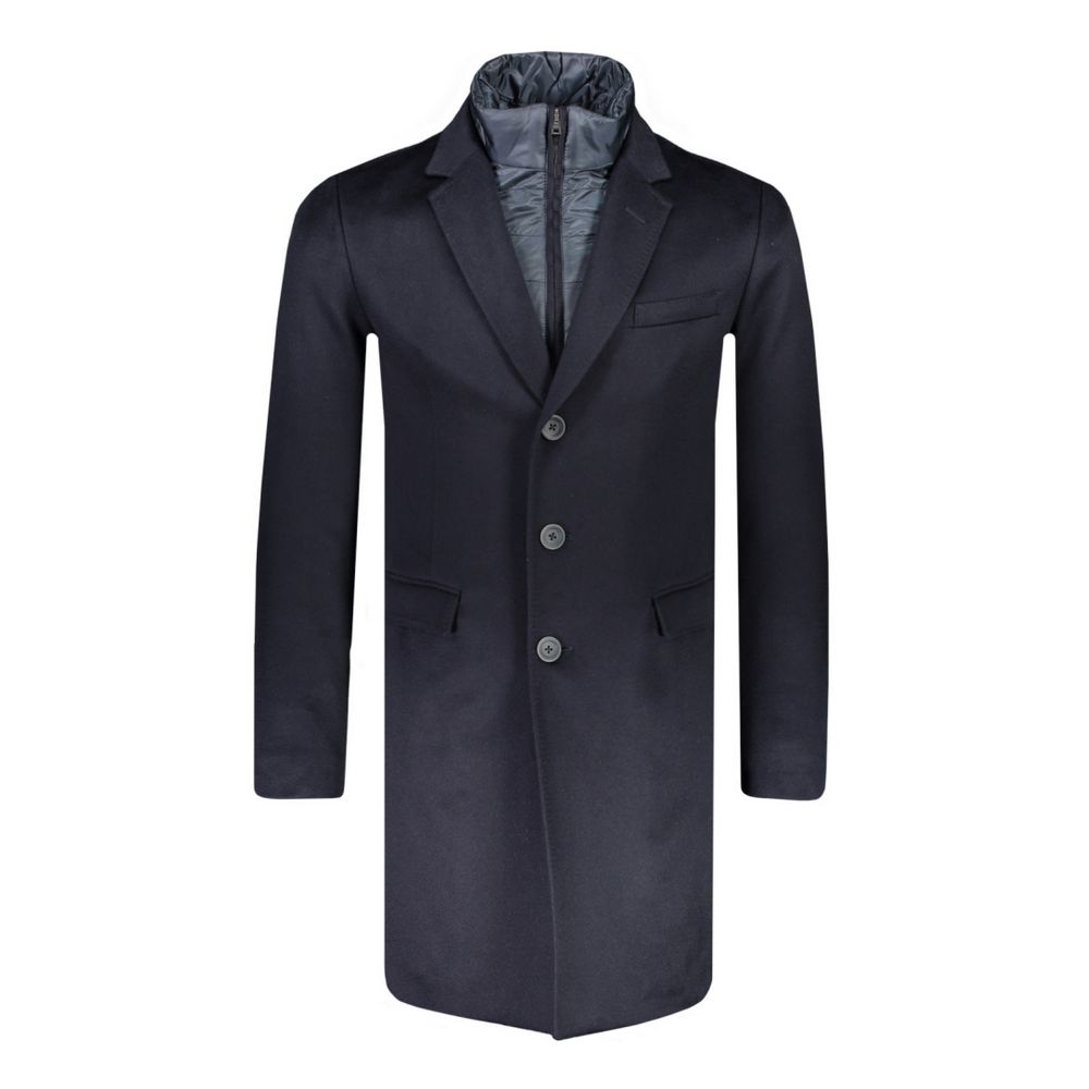 Blue Cashmere Men Jacket