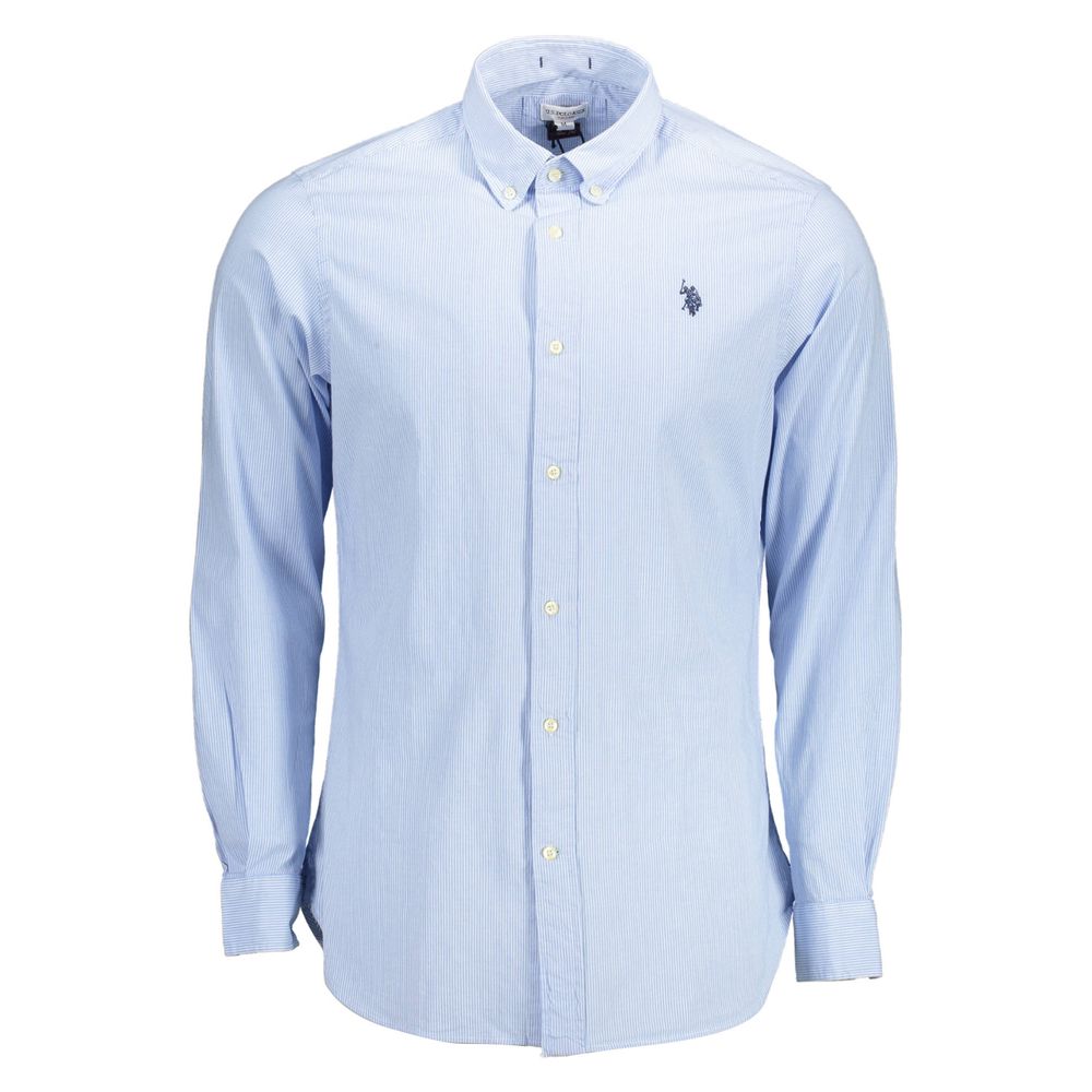 Light Blue Cotton Mens Shirt