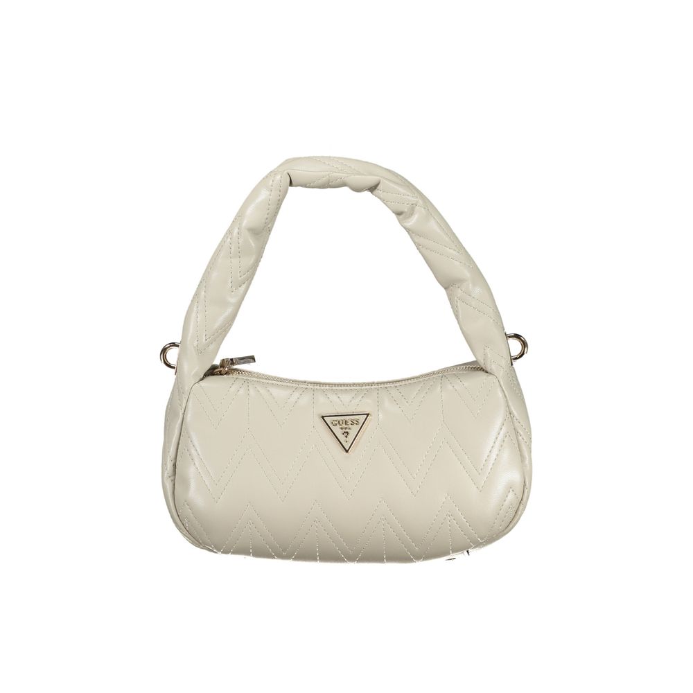 Gray Cotton Women Handbag