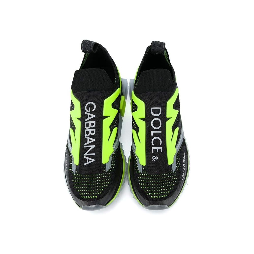 Black Polyester Sneaker