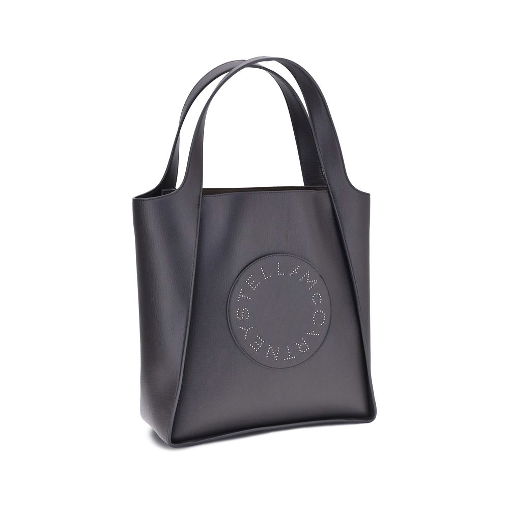 Black Polyamide Shoulder Bag