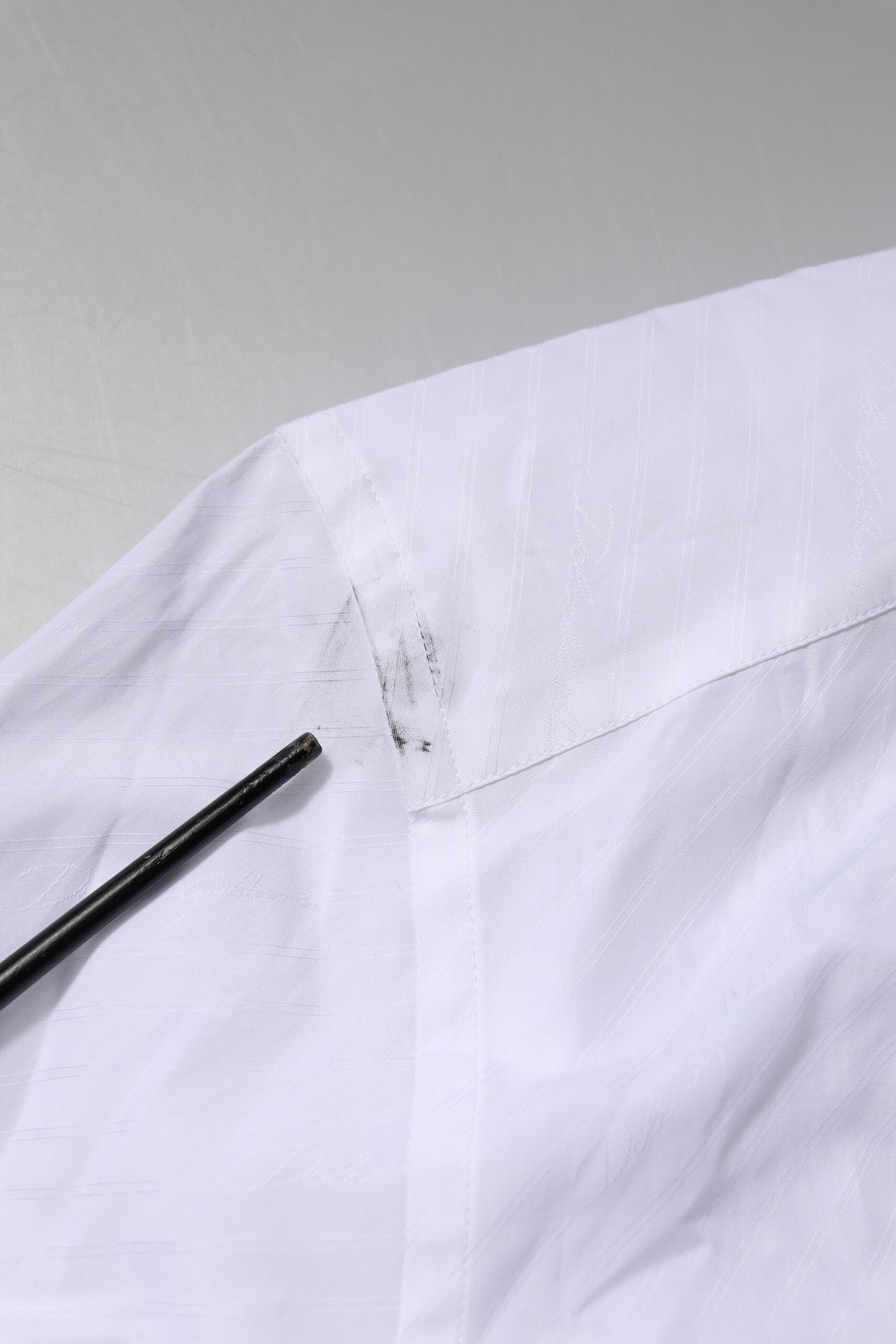 White Cotton GOLD Long Sleeves Formal Shirt