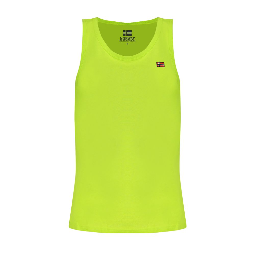 Green Cotton Men Shirt
