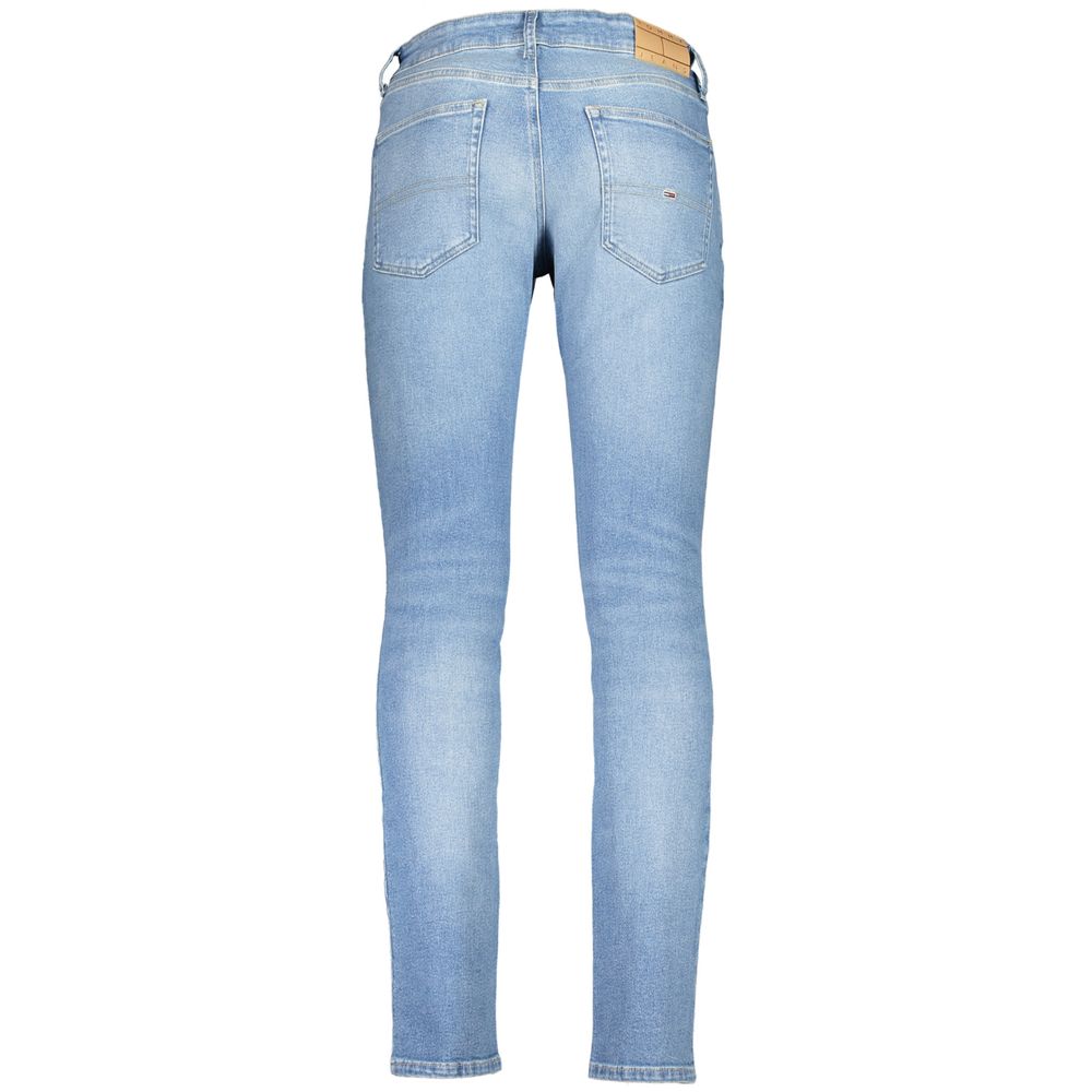 Blue Cotton Men's Slim Jean