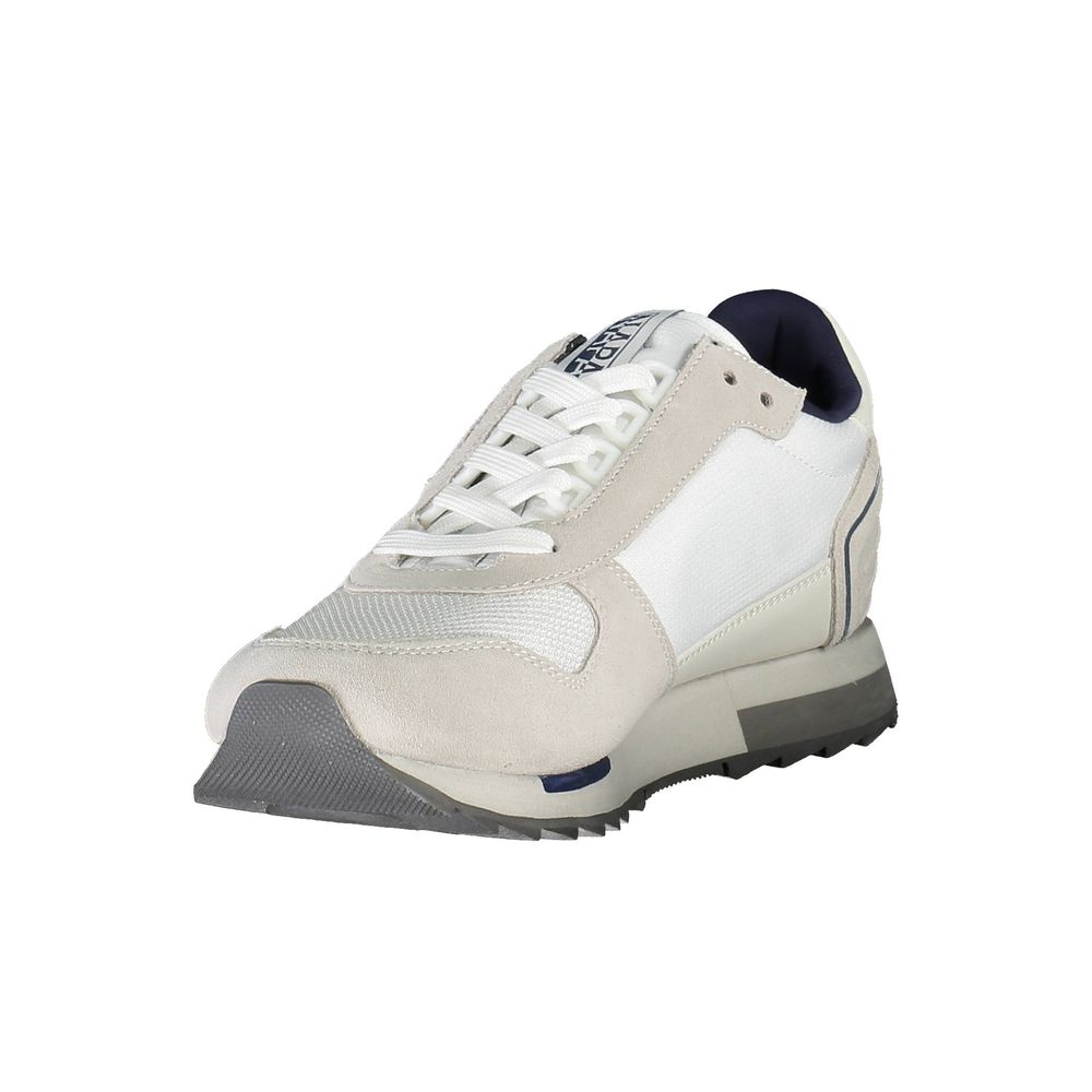 White Leather Men Sneaker