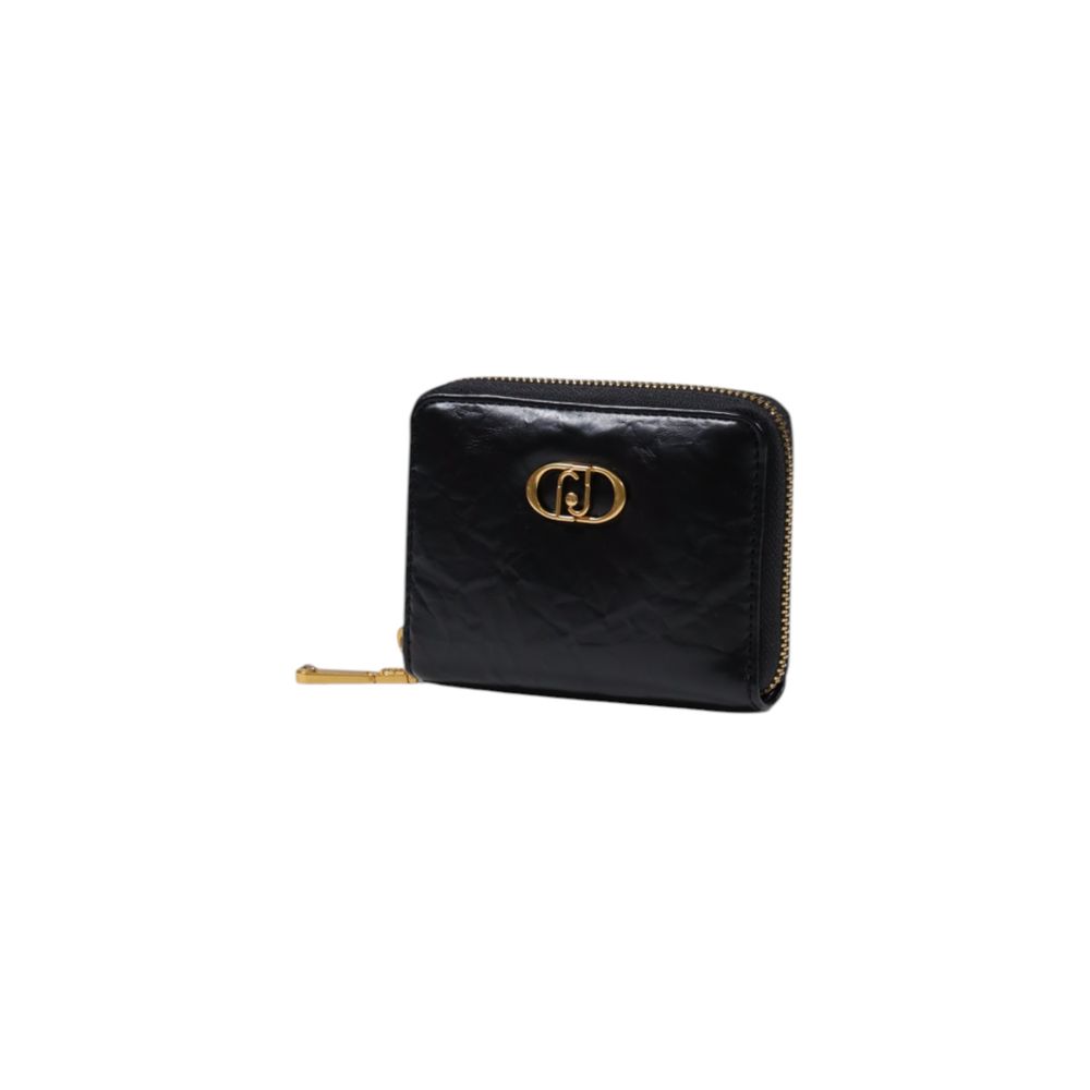 Black Artificial Leather Wallet