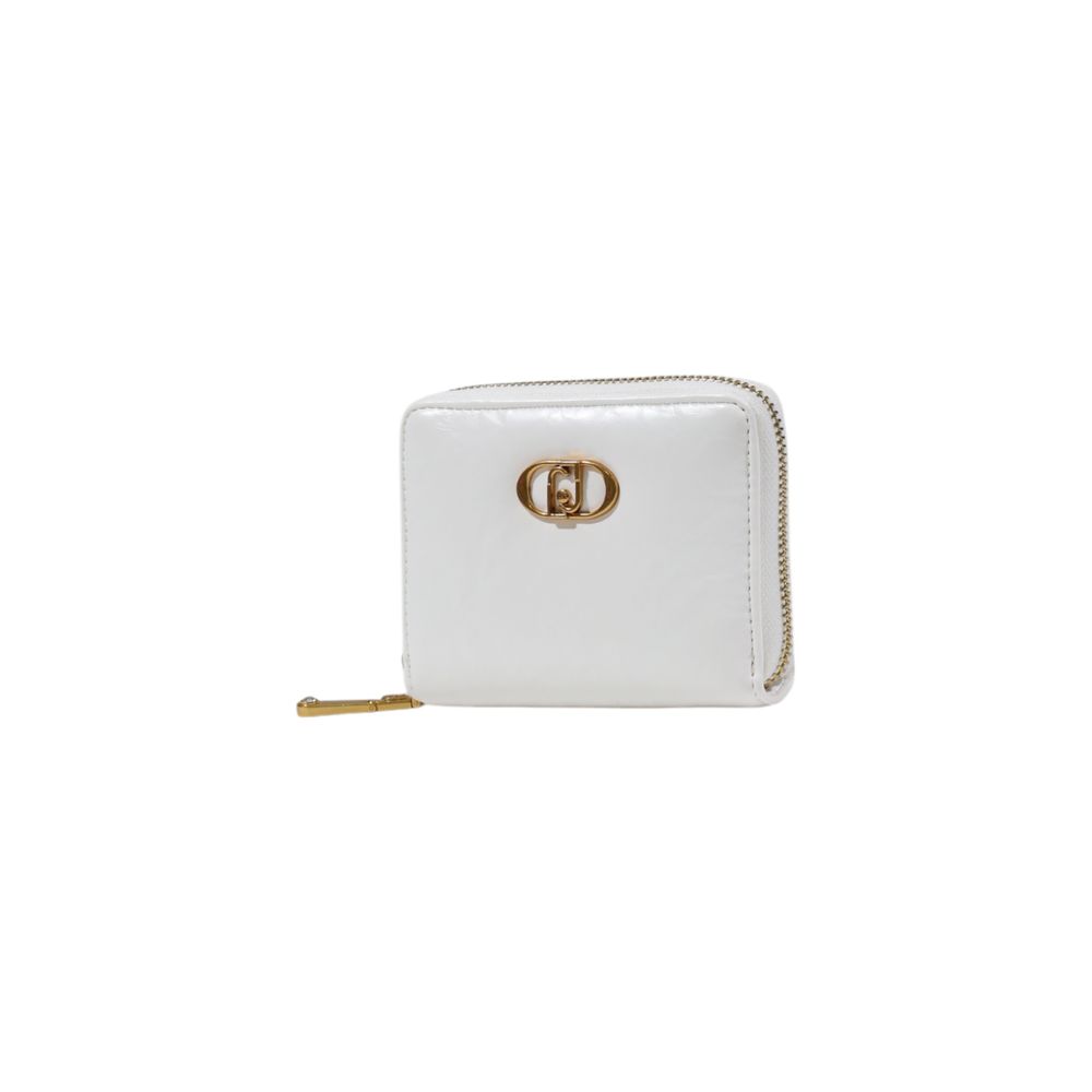 White Artificial Leather Wallet