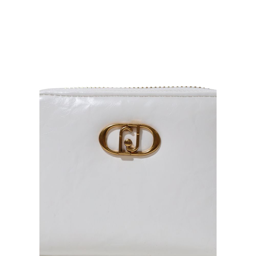 White Artificial Leather Wallet
