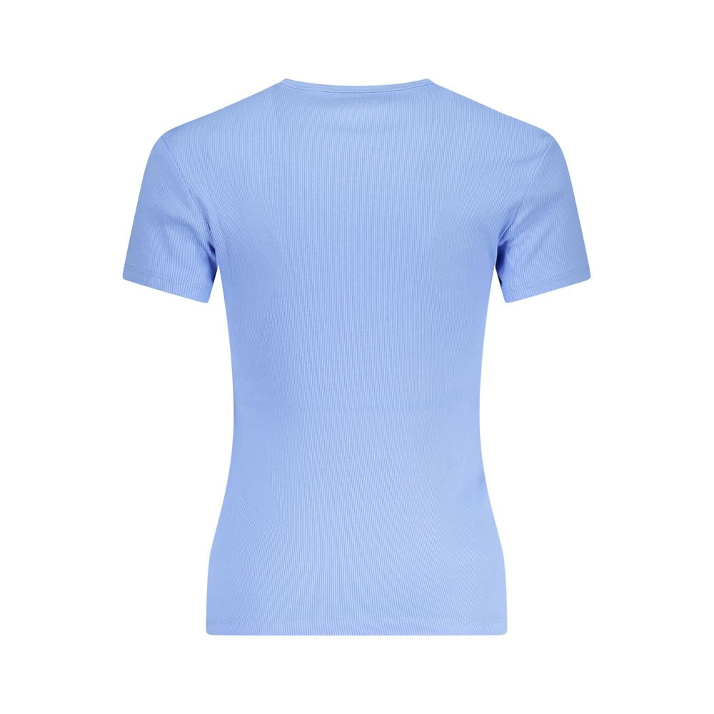 Blue Cotton Tops & T-Shirt