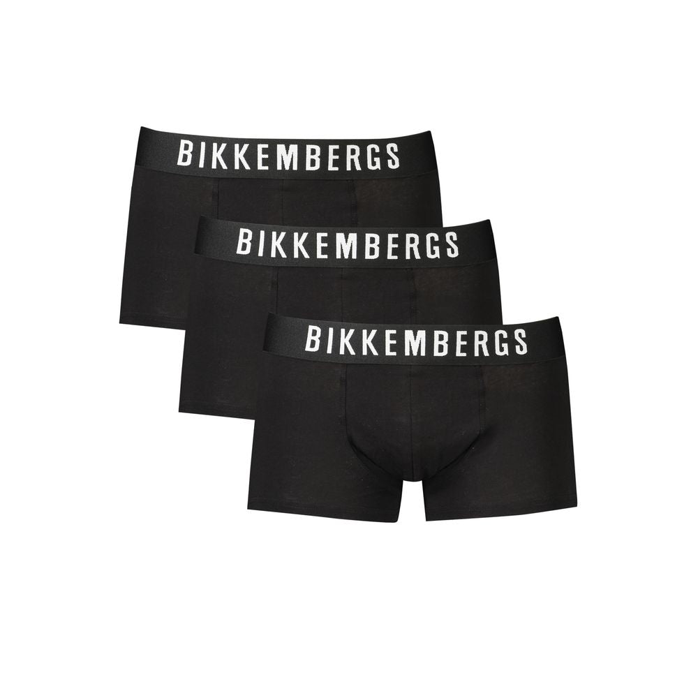 Black Cotton Underwear