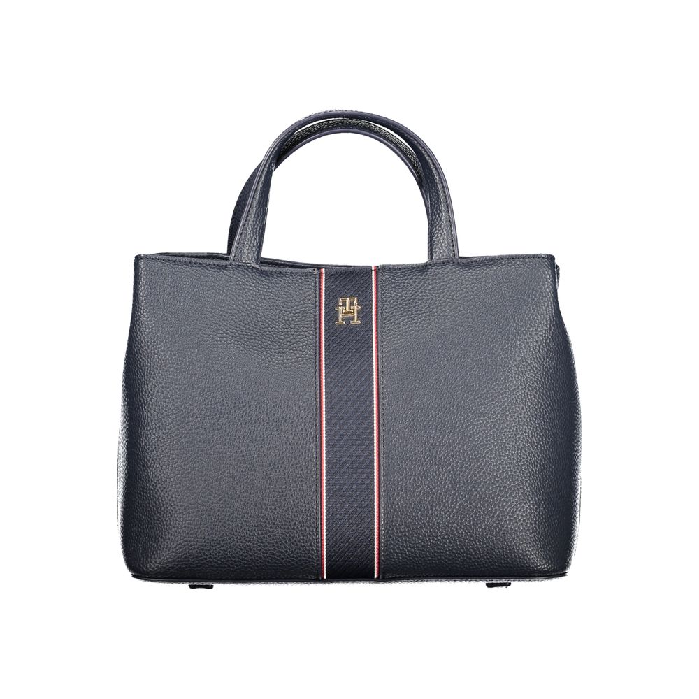 Blue Polyethylene Handbag