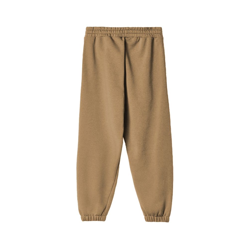 Brown Cotton Men Sweatpant