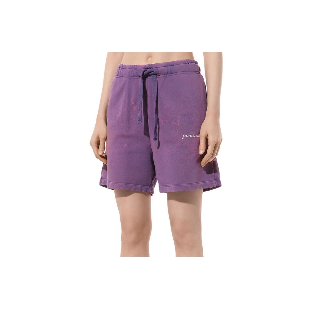 Purple Cotton Short