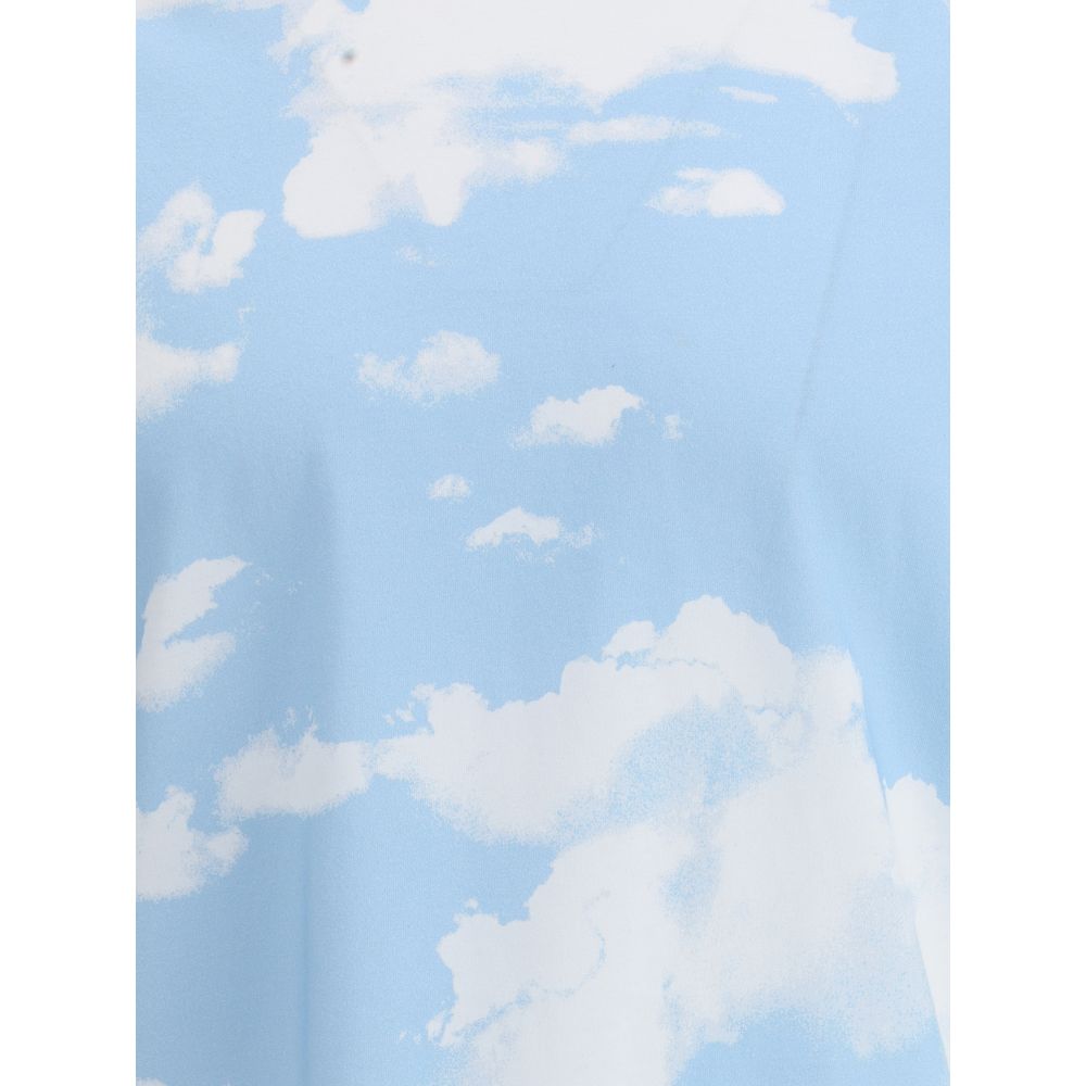 T-shirt with cloud print