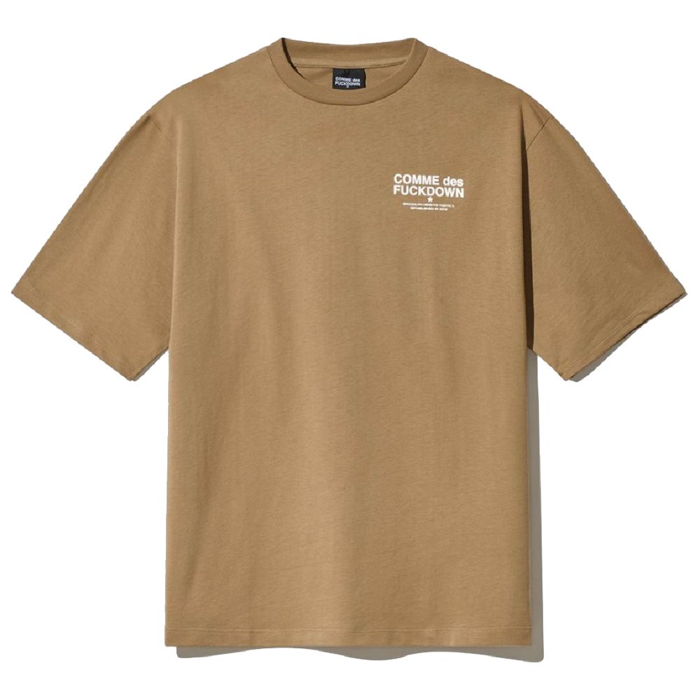 Brown Cotton T-Shirt